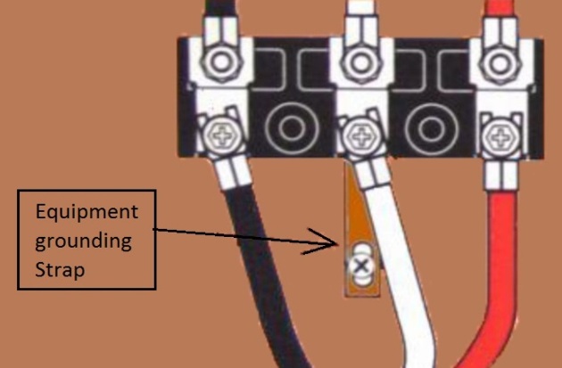 3 wire Range hookup at range