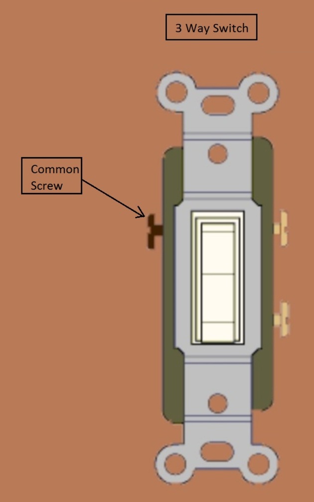 3 Way Switch - common screw