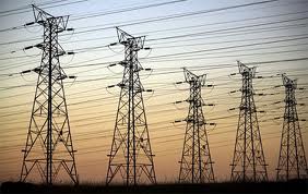 Electric Power transmission tower lines