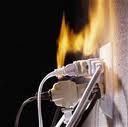extension cords causing fire at outlet