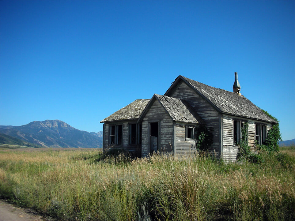 Old worn down house