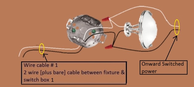 4 Way Switch Circuit - Power at 2nd Switch - Fixture Feed at 1st Switch - Extension - Onward 'Switched' Power from Fixture