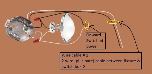 4 Way Switch Circuit -Power at 2nd Switch - Fixture Feed at 2nd Switch - Extension - Onward 'Switched' Power from Fixture