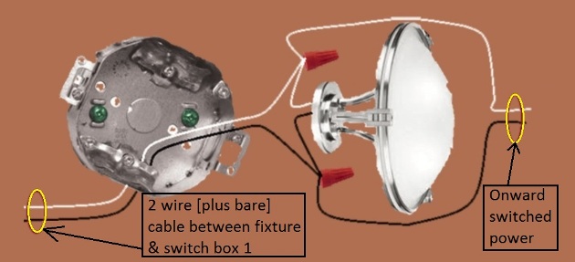 2011 NEC Compliant - 3 Way Switch Circuit - Power and Fixture Feed Same Switch - Extension - Onward 'Switched' power from Fixture